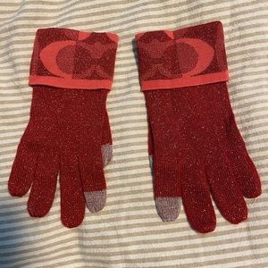NWOT Coach gloves